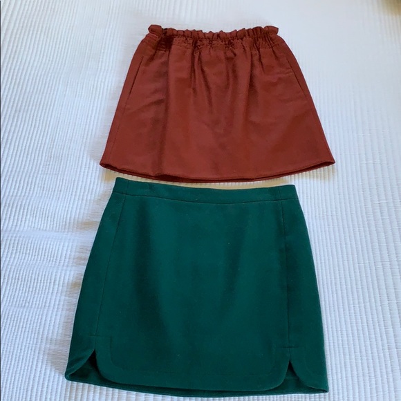 4 jcrew skirts - Picture 1 of 4